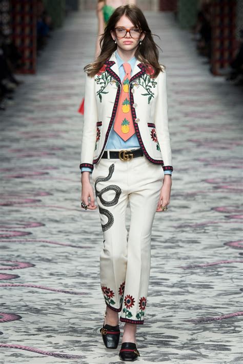 gucci women's clothing|gucci female suits.